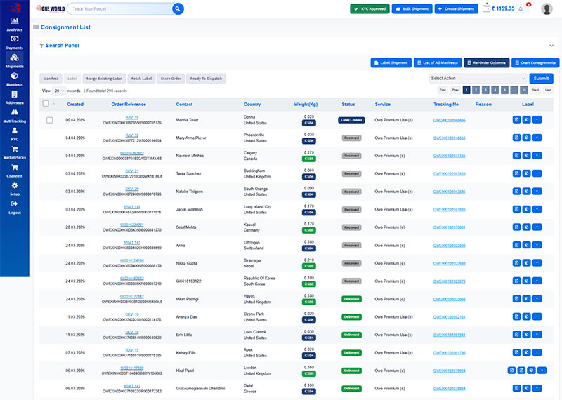 SmartTrack Logistics Platform